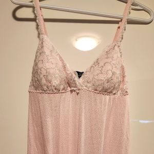 Super cute & comfy Blush Pink pj mini dress